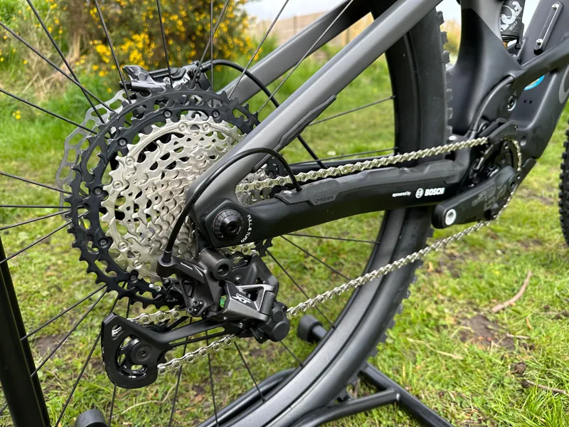 Orbea Wild FS M-Team Large Electric Bike 2022 Custom Black/Grey -10